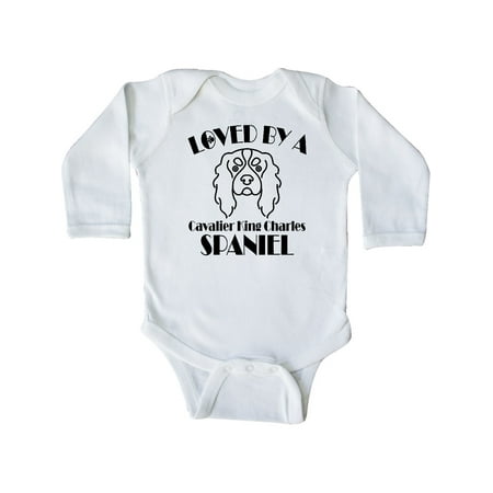 

Inktastic Cavalier King Charles Spaniel Gift Baby Boy or Baby Girl Long Sleeve Bodysuit