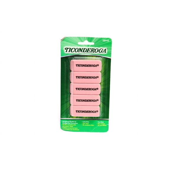 Ticonderoga Pink Erasers