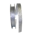 thumbnail image 1 of Reliant Ribbon 92832-070-03J Glitter All Rd Ribbon - Silver - 0.625 in. x 25 yards, 1 of 1