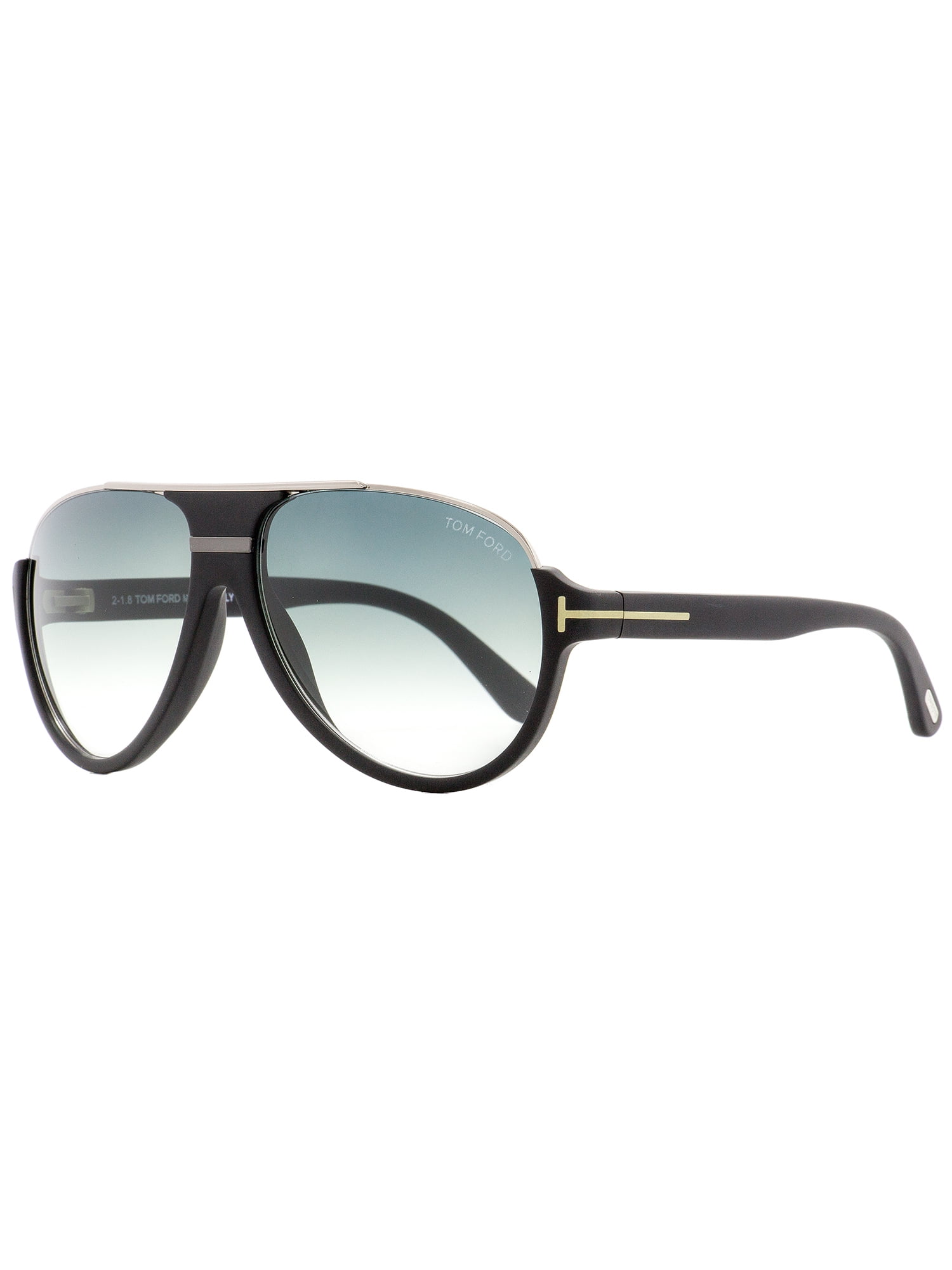 Men's Dimitry FT0334-02W-59 Black Aviator Sunglasses - Walmart.com