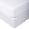 thumbnail image 1 of 400 Thread Count 3 Piece (1- Fitted Sheet + 2- Pillow cover) Quality 24 Inch Deep Pocket 100% Egyptian Cotton Color White Solid Size Queen, 1 of 7