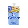 thumbnail image 1 of Papilla Para Bebé Gerber Sabor Manzana Pera Plátano Durazno Pouch de 110g, 1 of 5