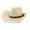 Beige, variant on Western Painted Cowboy Straw Hat Outdoor Sun Protection Wide Brim Summer Beach Cowgirl Hat for Unisex