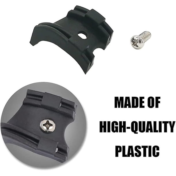 Soporte inferior antifricción para bicicleta de carretera, Cable de cambio, guía de tubo, carcasa, guía de enrutamiento, Clip de ranura para bicicleta de montaña (5 uds, negro)