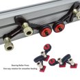 thumbnail image 4 of Bearing Roller Press, Double Sliding Block One Way Rotation Left Right Feeding Wheel Press  For Table Saw Band Saw, 4 of 8