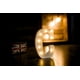 thumbnail image 2 of Luces LED con letras, letrero iluminado, letrero con letras para luz nocturna, boda/fiesta de cumpleaños, lámpara de Navidad alimentada por batería, decoración de Bar para el hogar BANYUO Electrónica, 2 of 4