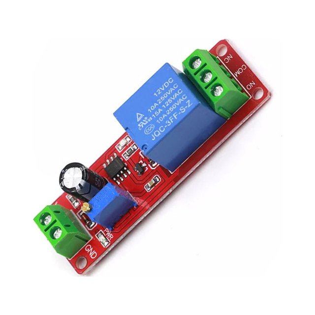 tredstone Relais à Retardement 1s-10s Remplacement Bureau Minuterie Réglable Interrupteur Circuit Imprimé Pièces de Rechange 5V