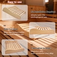 thumbnail image 5 of Sauna headrest S (normal) - ergonomic sauna chair with headrest for sauna rooms, 5 of 7