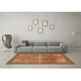 thumbnail image 3 of Ahgly Company Indoor Round Persian Brown Traditional Area Rugs, 6' Round, 3 of 4