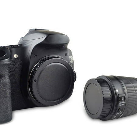 - TSV Rear Lens Cover + Camera Body Cap EOS / EF / EF-S Fit For Canon DSLR SLR Lens