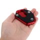 thumbnail image 5 of Houderco Base Estabilizadora Para Caballete Lateral De Motocicleta Aluminio Rojo Fácil Instalación Con Tornillos, 5 of 7