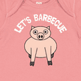 thumbnail image 4 of Inktastic Let's Barbecue White Text Boys or Girls Baby Bodysuit, 4 of 5