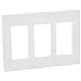thumbnail image 3 of Leviton Decora Plus Plaque Murale à Encliqueter Sans Vis, 3-Gang, Blanc, 3 of 3