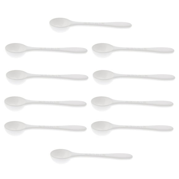 10 PAQUETE Suministros Para Mascotas Bird Bunny Parrot Kitten Mix Measuring Spoon jinwen Alimentador de comida para loros y pájaros