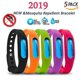 thumbnail image 1 of 5pcs Anti Mosquito Insect & Bug Repellent Bracelet Bands Silicone Wristband, 1 of 5