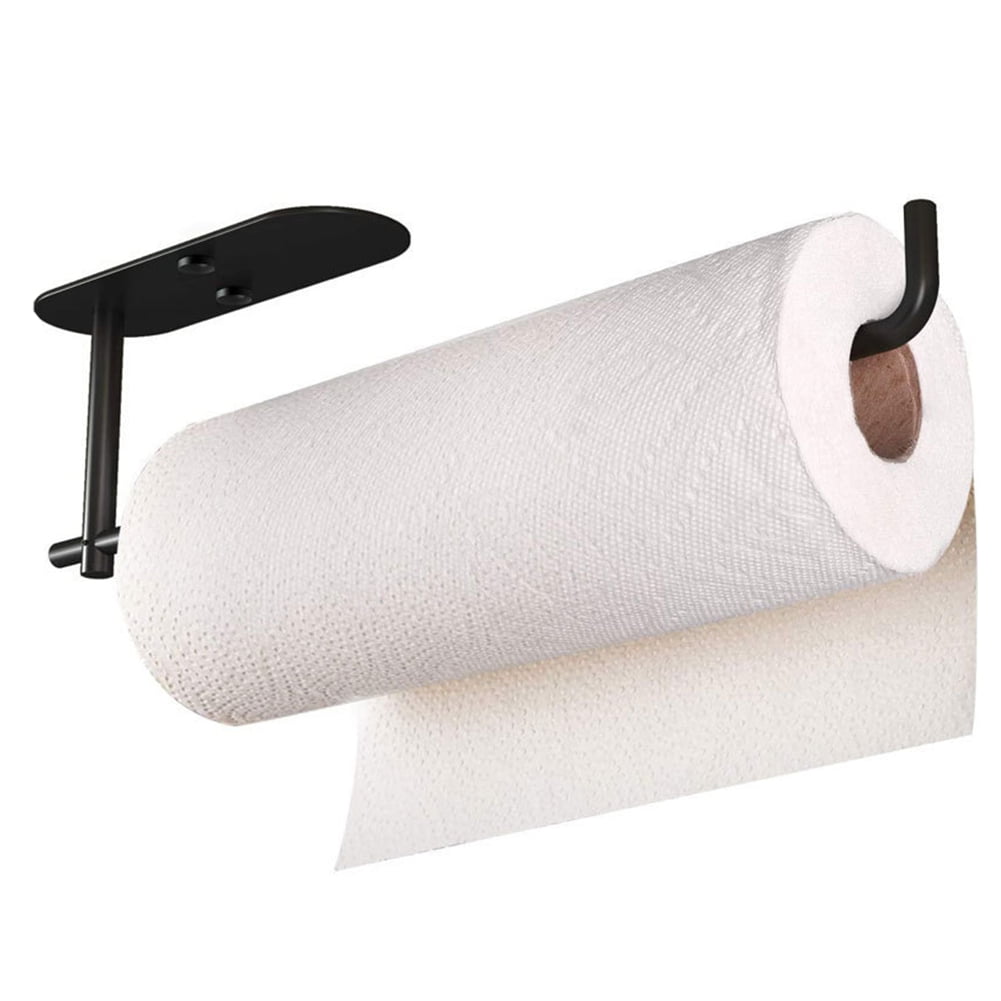 Paper Towel Holder Under Cabinet Self Adhesive, Wall Mount Paper Holder