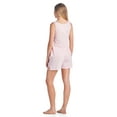 thumbnail image 3 of Casual Nights Women's Sleeveless Tank and Pajama Shorts Set, 3 of 5