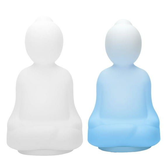 HEMLBOYW Mindfulness Tool Breathing 4-7-8 Guided Visual Meditation Breathing Trainer Light Reduce Stress for Adult