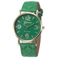 thumbnail image 1 of yingyy Femmes Hommes Garçon Fille Bracelet en Cuir Rond Femmes Hommes Garçon Étudiant Enfant Enfants Boîtier de Montre Design Simple No.08, 1 of 6
