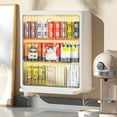 thumbnail image 4 of Caja De Té, Organizador De Bolsas De Té Montado En La Pared Que Ahorra Espacio Para Oficina, 4 of 7