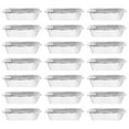 thumbnail image 1 of 25 piezas rectangulares engrosamiento de la casa calefacción desechable calefacción lonteo de aluminio cajas de papel de aluminio, 1 of 4