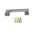 thumbnail image 2 of Fiocias Ironing Board Hanger Compact Sturdy Metal Wall Mounted Easy Installation Ironing Silver gray, 2 of 9