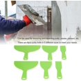 thumbnail image 2 of 6Pcs Putty Knife,Taping Scraper Accessory Set Kit ABS Ergonomic Handle for Removing Putty Plaster Cement Concrete, 2 of 5