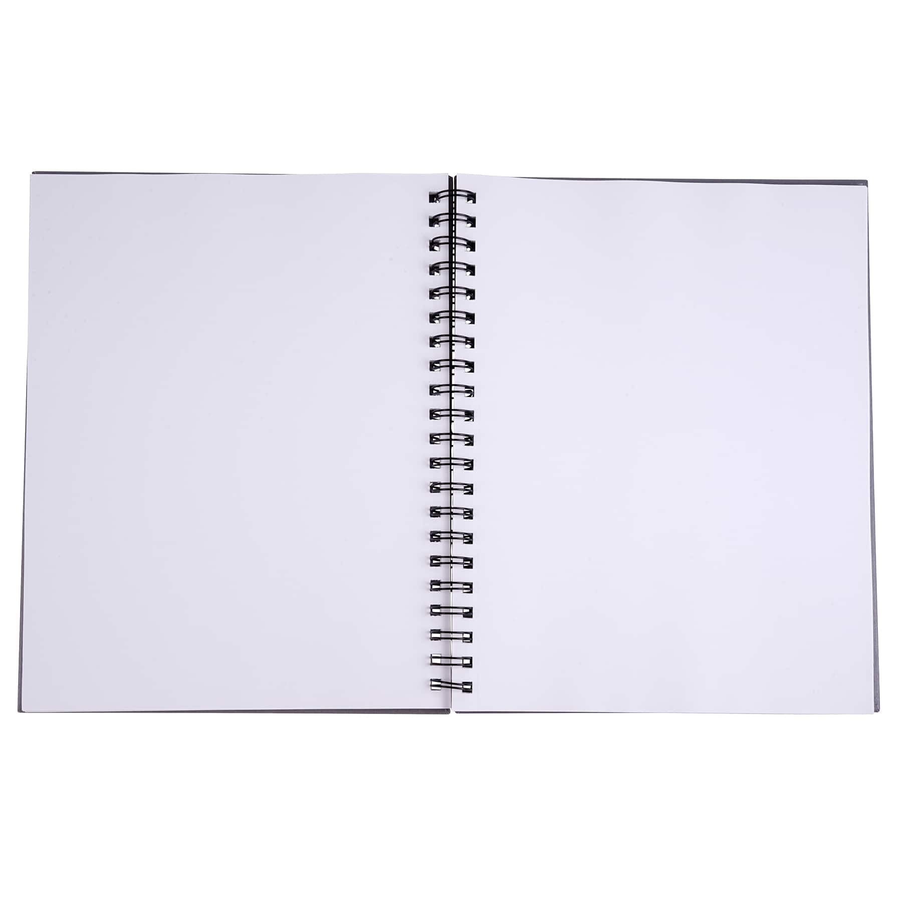 2 Pack A4 Sketchbook Spiral Bound Sketch Pad, White Drawing Artist Paper  160gsm Cartridge Paper - Drawing Pads 60 Page 30 Sheets