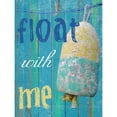 thumbnail image 3 of Lewis, Sheldon 15x18 Black Modern Framed Museum Art Print Titled - Float With Me, 3 of 5