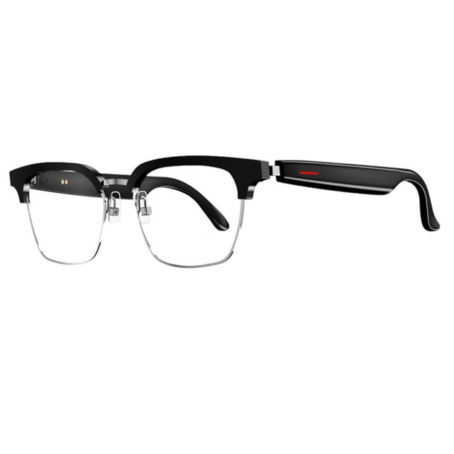 2025 Lunettes Intelligentes AI Real - Translation avec Lunettes de Soleil Polarisées Audio Micro Intégré Assistant Vocal Résistance aux UV pour Voyage Sports
