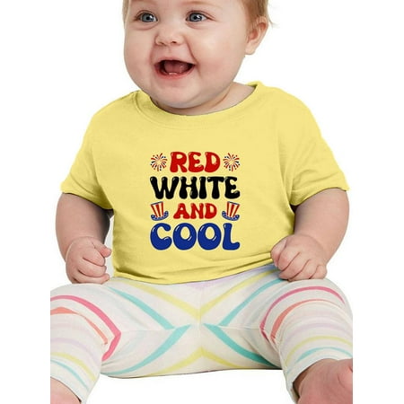 

Red White And Cool T-Shirt Infant -Image by Shutterstock 24 Months