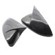 thumbnail image 3 of 2 uds cubierta de espejo 5G0 857 537 5G0 857 538 cubierta de espejo , apto para decoración Golf MK7 , piezas , Fibra Fibra de carbon, 3 of 8