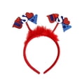 thumbnail image 6 of 250 Anniversary 4Th Of July Red, White Blue Headbands Patriotic Party Hair Accessories Independence Day Headbands Glitter Headbands Women’S Hair Accessories, Independence Day Party Decorative, 6 of 7