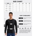 thumbnail image 6 of YeneSen Men's Long Sleeve T-Shirts 3 Pack, 100% Cotton Crew Neck Basic Tees, Soft Casual Shirts for Everyday Wear, Work and Layering, 6 of 6