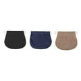 thumbnail image 1 of Extensor de pantalones de maternidad Zulema Ajustables 3 paquetes Negro Caqui Azul Marino, 1 of 8