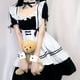 thumbnail image 5 of Disfraz de sirvienta francesa Yuyangstore Traje de sirvienta Lolita para mujer S, 5 of 8
