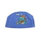 thumbnail image 1 of Gorro de natación de PU tejido de dibujos animados de cocodrilo único en azul oscuro, 1 of 6