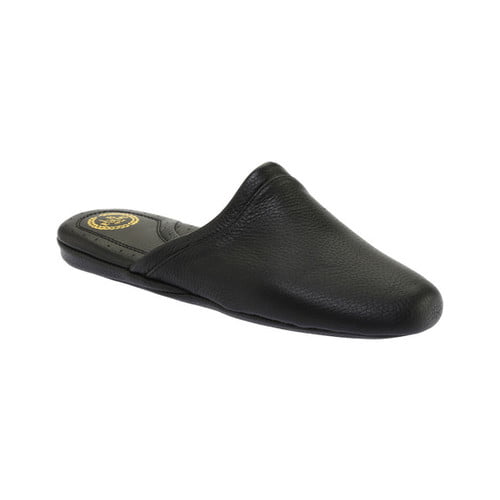 lb evans mens leather slippers