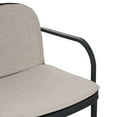thumbnail image 4 of Christopher Knight Home Contemporary Outdoor Lounge Chairs with Cushions, Black, Set of 2, 4 of 8