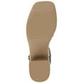 thumbnail image 6 of Journee Womens Hally Raffia Outsole Platform Dress Sandals, 6 of 10