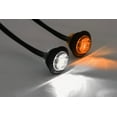 thumbnail image 5 of (8) 3/4 Inches Amber & Clear LED Clearance Side Marker Lights Truck TrailerFlush, 5 of 6