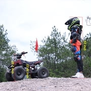X-Pro Brand New Thunder 40cc Mini Gas ATV for Kid with 4 Stroke Pull Start, Disc Brake 6 Tires