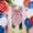 A, variant on 4th of July Bows, Patriotic Star Bows with Long Tail Large Bow Independence Day Red White and Blue Vintage French Bow Accessories