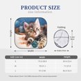 thumbnail image 3 of Fotbe Playful Cat 2-Piece Car Windshield Sun Shade | Sun Blocker for Car Windshield | Foldable Automotive Interior Accessories for Sun Protection-Medium, 3 of 6