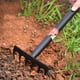 thumbnail image 4 of WORGEOUS 1pc Garden Rake Manganés Steel Rake Cultivation Herramienta Arado Rastrillo de malezas, 4 of 7