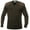 Olive Drab, variant on G.I. Style Acrylic V-Neck Sweater,Navy Blue,M