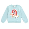 thumbnail image 3 of Ms. Rachel Farm Animals Fleece Sweatshirt and Jogger Pants Outfit Set Infant to Toddler, 3 of 5