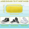 thumbnail image 3 of 2Pcs Shoes Laundry Bag Shoe Washing Bag for Washing Machine and Dryer, Shoe Cleaning Bag for All Shoe Types and Sizes (2Pcs yellow), 3 of 5