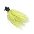 thumbnail image 3 of Outkast Tackle Feider Fly Jig Black/Chartreuse 1/8 oz, 3 of 7
