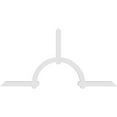 thumbnail image 4 of 96"W x 48"H x 2"D x 4"F, 12/12 Pitch, Ericson Architectural Grade PVC Gable Bracket, 4 of 8